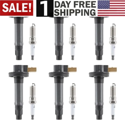 6x UF646 & SP534 Ignition Coil ‎Set For Ford Transit 150 250 350 350HD 2015-2024 - Image 1 of 4