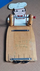 Notepad Holder Kitchen Chef 1950's Vintage USA(3153Tote19) - Picture 1 of 7
