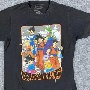 Dragon Ball Super T-Shirt Herren S schwarz Anime Grafik Son-Goku Baumwolle Tee Toei - Bild 1 von 7