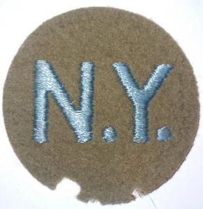 Interwar Period NY Guard Patch WWI WWII WW2 WW1  - Picture 1 of 2