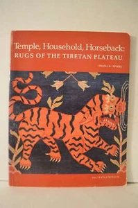 Temple Household Horseback Rugs Tibetan Plateau Diana Myers PB - Imagen 1 de 1
