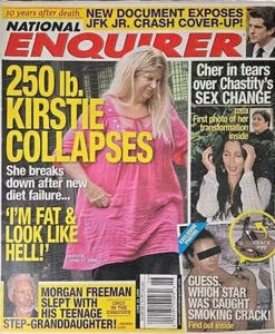The National Enquirer Tabloid Gossip Magazine June 29 2009 Kirstie Alley - Picture 1 of 1