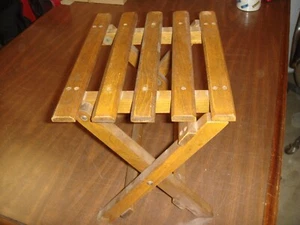 Klappbarer Fußhocker, Fußhocker, Fußstütze, Tisch, Aufsteller. Vintage. Lobeco - Bild 1 von 16