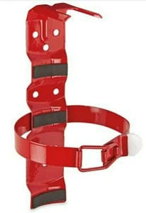 5 lb Fire Extinguisher Bracket Vehicle Mount Red Work Truck Airplane Standard - Picture 1 of 8