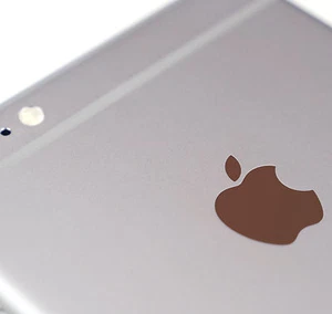 Brown Color Changer Overlay for Apple iPhone 7 and 7 Plus Logo Decal - Picture 1 of 1
