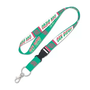 SAN DIEGO PADRES CITY CONNECT LANYARD DETACHABLE BUCKLE NEW WINCRAFT 👀 - Picture 1 of 1