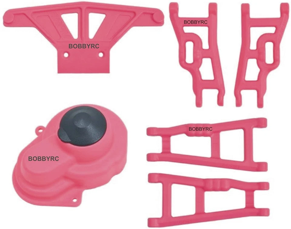 RPM Suspension Arms, Gear Cover & Bumper For Traxxas 2wd Rustler Stampede - Image 1 of 4