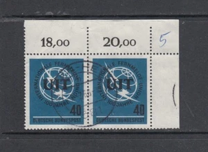 BRD Bund Mi.-Nr. 476 Paar - Eckrand / Ecke 2 gestempelt - Bild 1 von 1