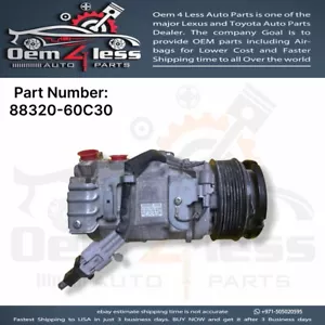 Lexus LX600 2022, 2023, 2024 Compressor Assy, Cooler OEM 8832060C30 88320-60C30 - Picture 1 of 5
