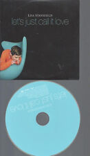 CD--PROMO--LISA STANSFIELD--LETS JUST CALL IT LOVE