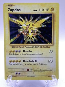 Pokémon TCG Zapdos XY Evolutions 42/108 Holo Holo Rare NM - Picture 1 of 2