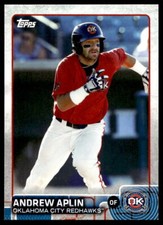 2015 Topps Pro Debut 177 Andrew Aplin Oklahoma City RedHawks Baseball Card