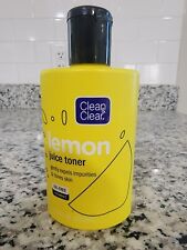 Clean & Clear Lemon Juice Facial Toner Oil Free Vitamin C 7.5 oz