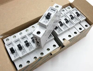 12x Siemens 5SX2 101-7 C1/1P 230/400V interruptor de protección de línea sin usar/embalaje original - Imagen 1 de 4