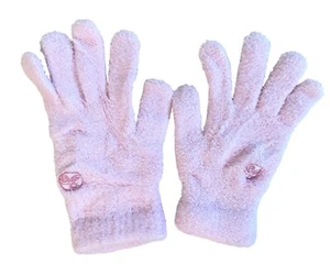 Earth Therapeutics Super Soft Pink Gloves Women’s One Size - Picture 1 of 2