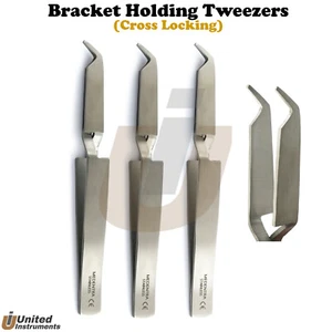 Orthodontic Bracket Holding Tweezer Direct Bonding Reverse Action Forceps - Picture 1 of 3