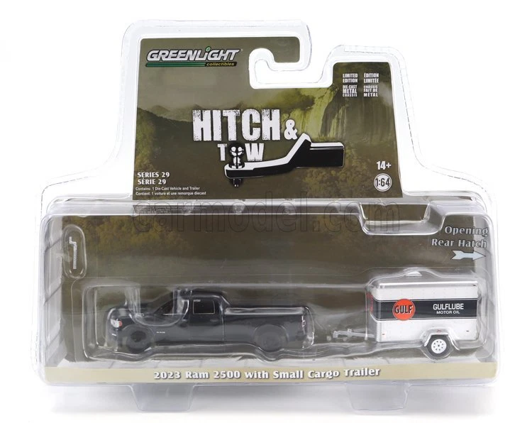 1/64 GREENLIGHT - DODGE - RAM 2500 PICK-UP UPS 2023 WITH TRAILER 32290D - Immagine 1 di 1