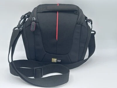 Case Logic FUNDA CÁMARA Acolchada 3 Compartimentos con Cremallera Cinturón Correa para el Hombro Negro Foto 1 de 4