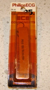 2 pcs New Genuine 75 Ohm 5% 25 W Wire Wound Flameproof Resistors ECG/NTE - Picture 1 of 1