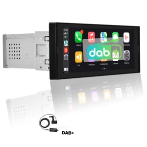 Mit DAB+ 6.9 Zoll Single 1 DIN Android 13.0 Carplay Autoradio Nav GPS WiFi FM BT - Bild 1 von 19