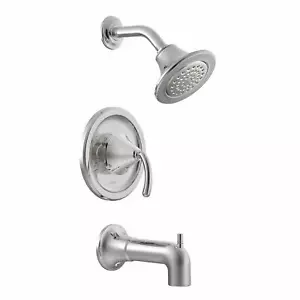 Moen TS2143EP Posi-Temp druckausgeglichene Wannen- und Duschverkleidung, chrom - Bild 1 von 9