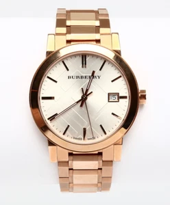 Burberry Women's BU9004 The City Rose Gold-Plated Stainless Steel Watch 3123 - Picture 1 of 5