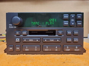 GENUINE LINCOLN Continental Radio Cassettte Tape Player Alpine YF3F-18C870-BA - Bild 1 von 9