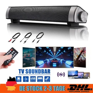 TV Soundbar Wireless Lautsprechersystem Subwoofer Bluetooth Surround Heimkino - Bild 1 von 15