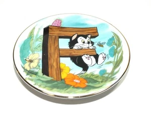 Walt Disney Collection Alphabet F Mini Teller Porzellan Pinocchio Figaro Kätzchen - Bild 1 von 12