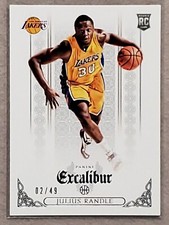 Julius Randle 2014-15 Panini Excalibur Silver Foil /49 Rookie RC 189