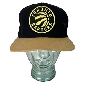 Toronto Raptors Druckknopflasche Mütze Mitchell & Ness schwarz-gold NBA Basketball - Bild 1 von 7