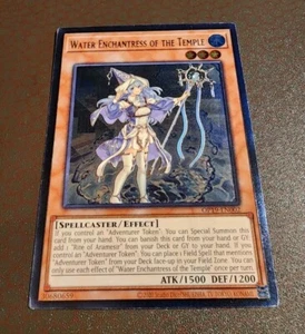 Yu-Gi-Oh! Water Enchantres of the Temple -OP19- Ultimate Rare- Unlimited LP! - Bild 1 von 4