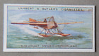 Nieuport Hydro-Mono Plane Antique Lambert & Butler 1915  Aviation Card No 3