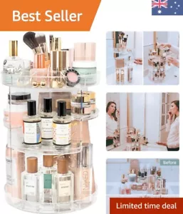 Clear Acrylic Vanity Organizer | 20 Compartment Makeup Storage by Tranquil Abode - Picture 1 of 9