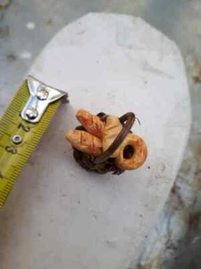 1 Panier Pain Terre Cuite Crèche Miniature Chrétienne Scene Bergers Non - Bild 1 von 1