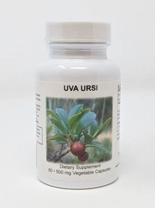 Uva Ursi Par Suprême Nutrition 60 Capsules Pour Uti , Infection, Rein Pierres - Picture 1 of 5