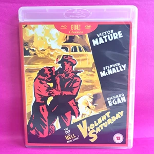 Violent Saturday (1955) Duell Format DVD + Blu-ray + Booklet. Eureka Classics - Bild 1 von 3