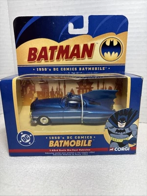 Corgi Batman 1950's DC Comics Batmobile 1:43 Die-Cast 77314 NIB (0118) - Image 1 of 4
