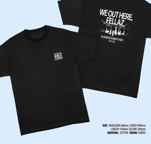 ATEEZ T-SHIRT ver A 2025 8ROOM POP-UP OFFICIAL MERCH LIST - Picture 1 of 1