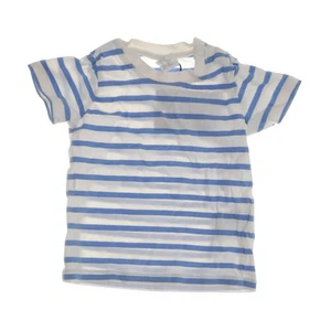 H&M, T-shirt, Größe: 68, Blau/Weiß, Baumwolle, Streifen, Jungen #9Cq - Bild 1 von 5