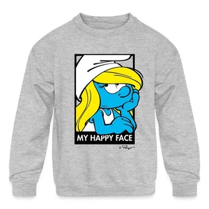 Sarcastic Smurfette 'My Happy Face' - The Smurfs Expressive Design Kids' - Picture 1 of 7