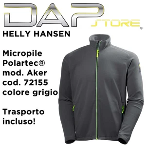 HELLY HANSEN - Micropile Polartec® full zip mod. AKER - cod.72155 colore grigio! - Foto 1 di 1