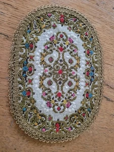 VINTAGE MID CENTURY NADELSPITZE TISCHSET - Bild 1 von 4