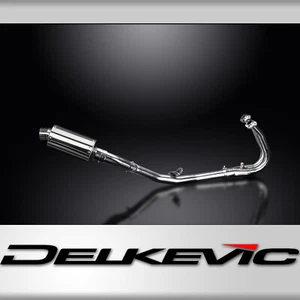 KAWASAKI NINJA 400 Z400 18-24 225MM OVAL STAINLESS COMPLETE EXHAUST SYSTEM - Picture 1 of 3
