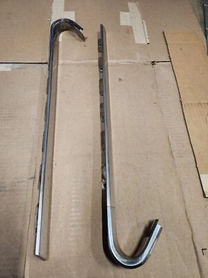 Dodge Charger 1968 69 70 trasero 1/4 línea de cinturón molduras acero inoxidable cromo moldura Foto 1 de 4