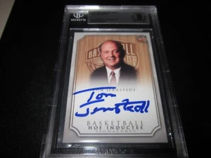 CARTOLINA HALL OF FAME PERSONALIZZATA FIRMATA TOM JERNSTEDT LASTRA BECKETT RARA DEC HOF - Foto 1 di 4