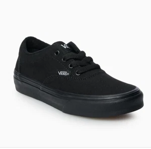 Vans Doheny Kids' Skate Shoe unisex Sz 11.5 All Black NWOB - Picture 1 of 7
