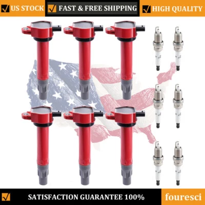 Bujía pregapped y bobinas de encendido para Chrysler Pacifica V6 2007-2008 4,0 L Foto 1 de 4