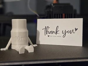 10mm Socket Buddy Gag Arms & Legs 3D Printed (Bright White PLA) - Imagen 1 de 3