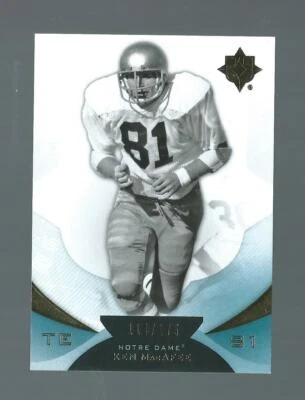 sp KEN MacAFEE notre dame fighting irish ULTIMATE NUMBERED insert     *247d - Image 1 of 2